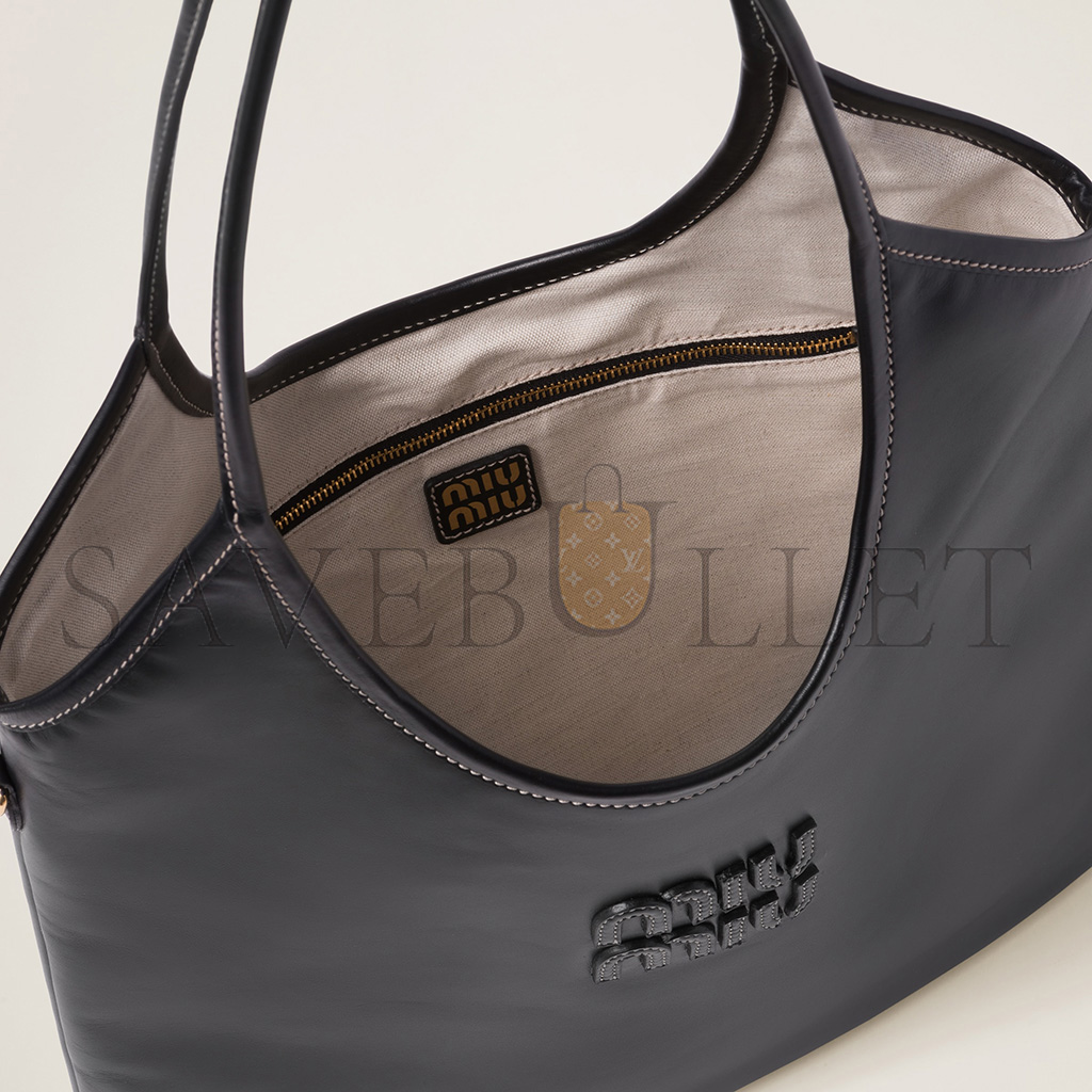 MIU MIU IVY LEATHER BAG 5BG231 (40*35cm) MIU MIU IVY LEATHER BAG 5BG231 (40*35cm)